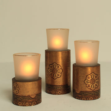 NOOR VOTIVE (SET OF 3)
