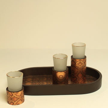 SEHAR VOTIVE  (SET OF 3)