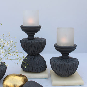 ZEHRA CANDLE STANDS (SET OF 2)