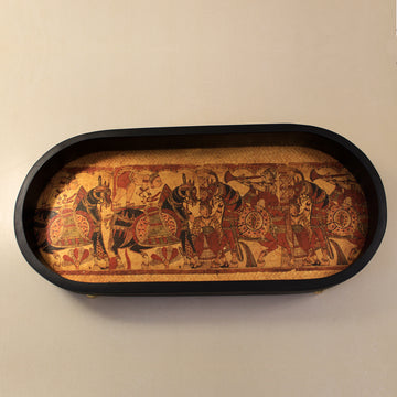 DHAROHAR  OVAL TRAY