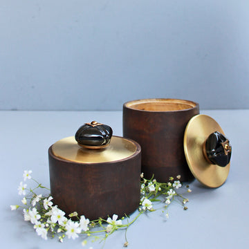 Melisa Jar (Brown Knob) - S02