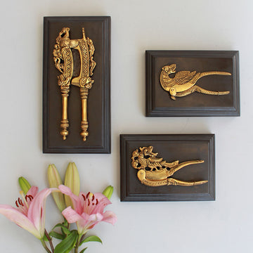 Peacock Nut Cutter (Wall Scone / Table Accent)