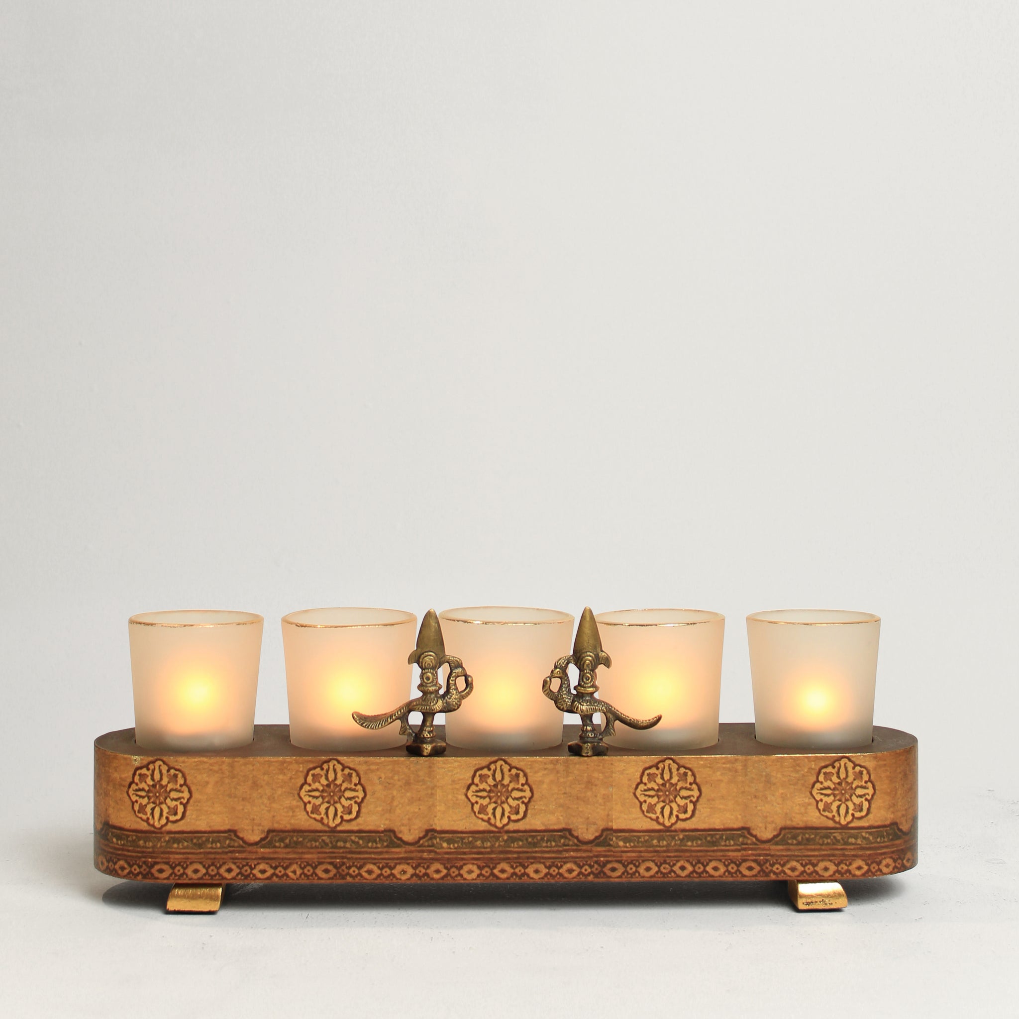 MAYUR VOTIVE (SET OF 5)