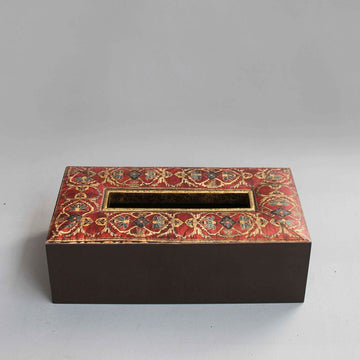 AMRAPALI TISSUE BOX (ORANGE)