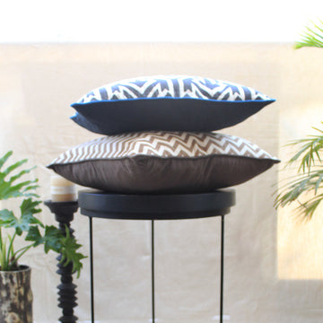 Kara Cushion Cover - Brown