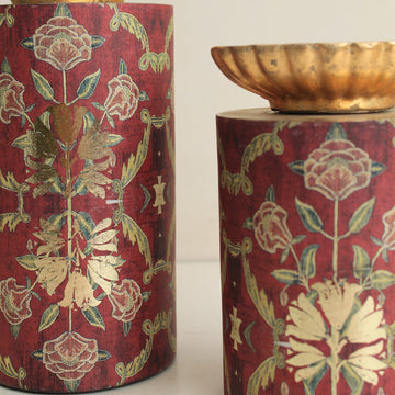FIRDOUS PILLAR CANDLE HOLDER -S02