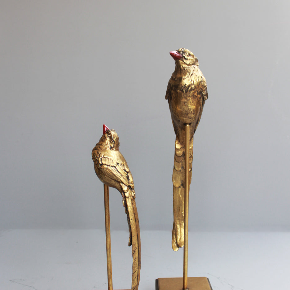 Vintage Birds - Gold (Set of 2)