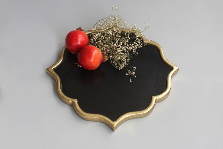 JAHANARA PLATTER -BLACK