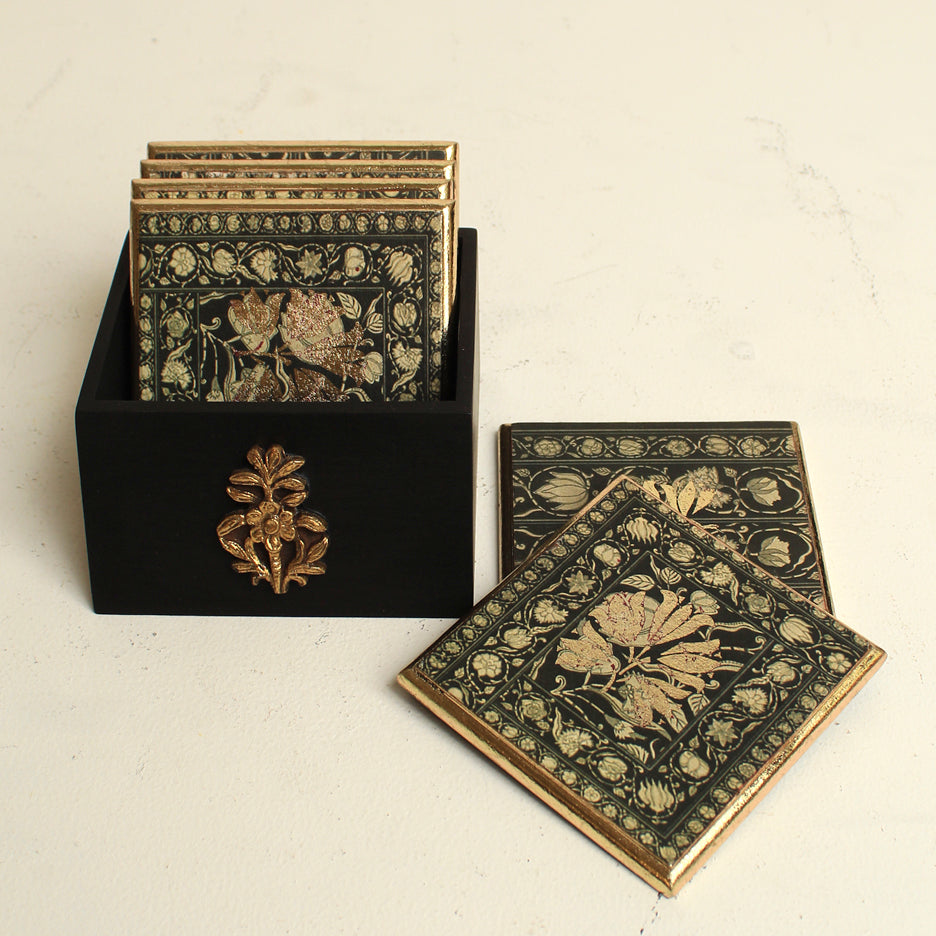 KALAMKARI COASTERS (SET OF 6)