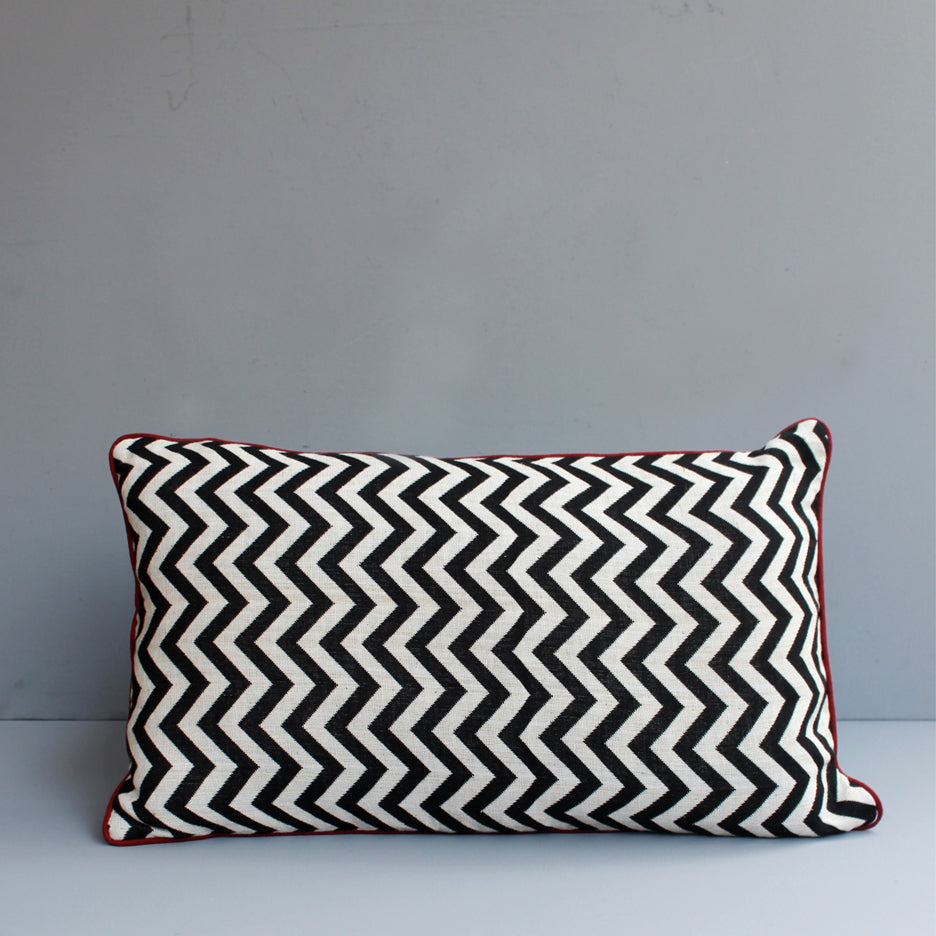 Kara Cushion Cover - Black