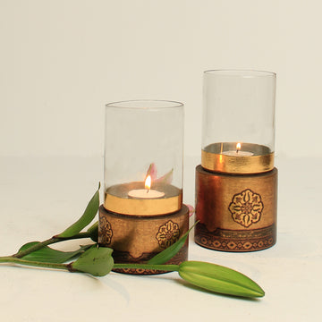 NOOR VOTIVE  (SET OF 2)