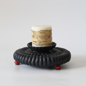 KONARK PILLAR CANDLE STAND
