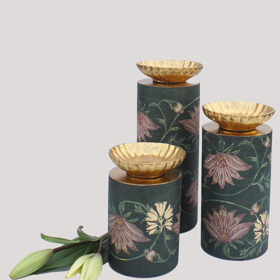 AAFIYA PILLAR CANDLE HOLDERS