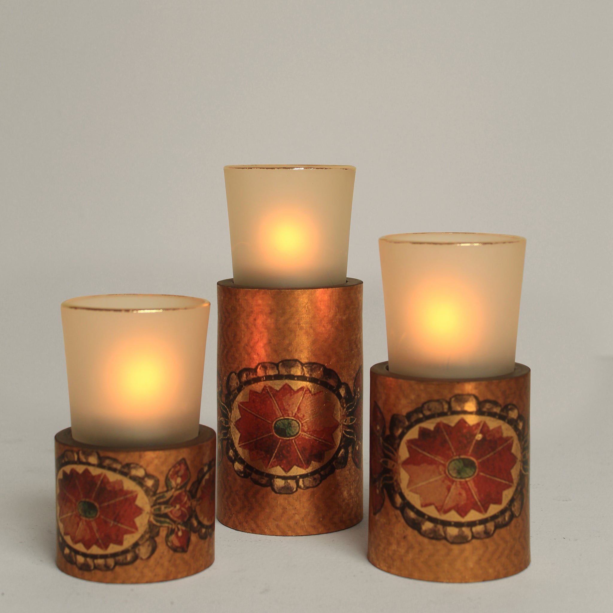 NAKSH VOTIVE  (SET OF 3)