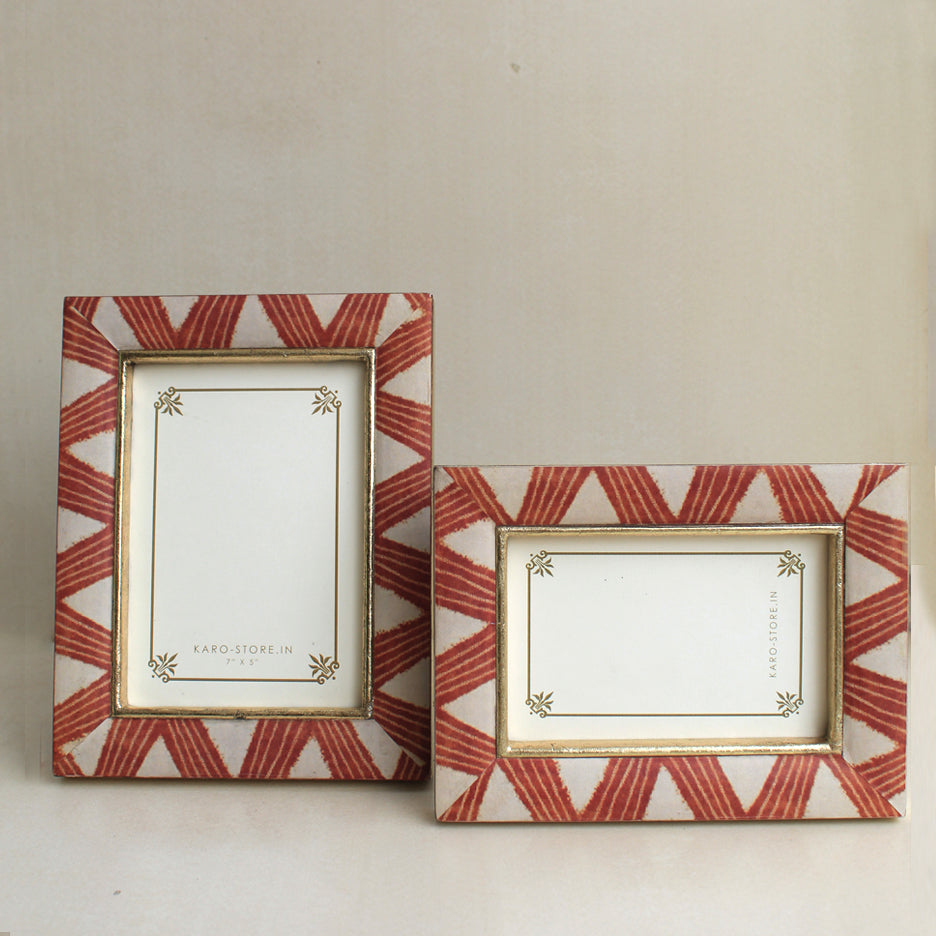 VAAYU PHOTO FRAME - RUST ORANGE (7X5) INCHES